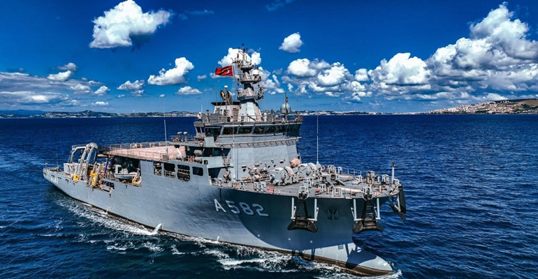 TCG Işın’ın ardından TCG Alemdar da KKTC’ye geliyor