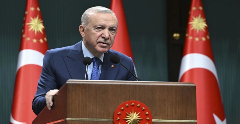 Erdoğan: “(Girne açıklarında batan gemi) KKTC ile iş birliği içerisinde 9 gemi ve 11 hava aracıyla arama çalışmalarına destek veriyoruz"