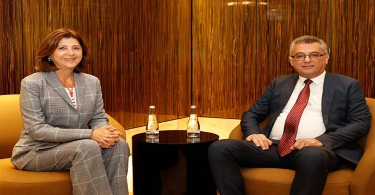 Cumhurbaşkanı Erhürman, New York’ta Holguin ile görüştü