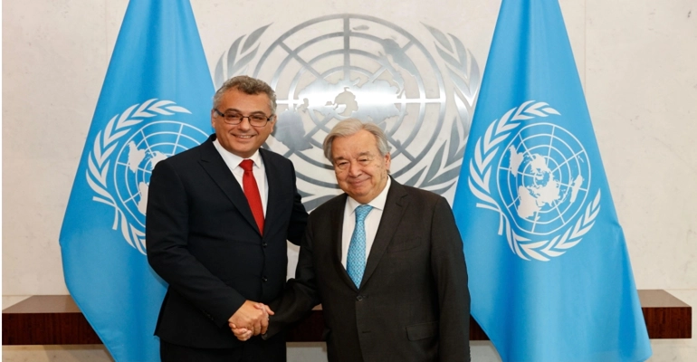 Erhürman-Guterres görüştü