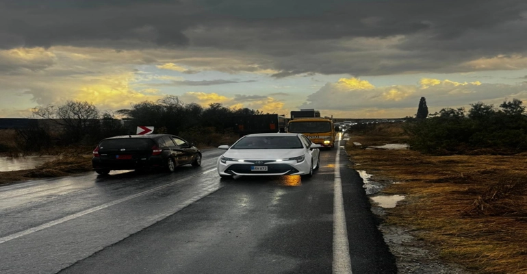 Yılmazköy-Kılıçaslan ana yolu trafiğe açıldı