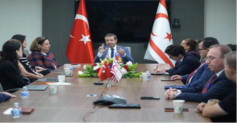 Ertuğruloğlu'ndan Washington'da iki komşu egemen eşit devlet vurgusu