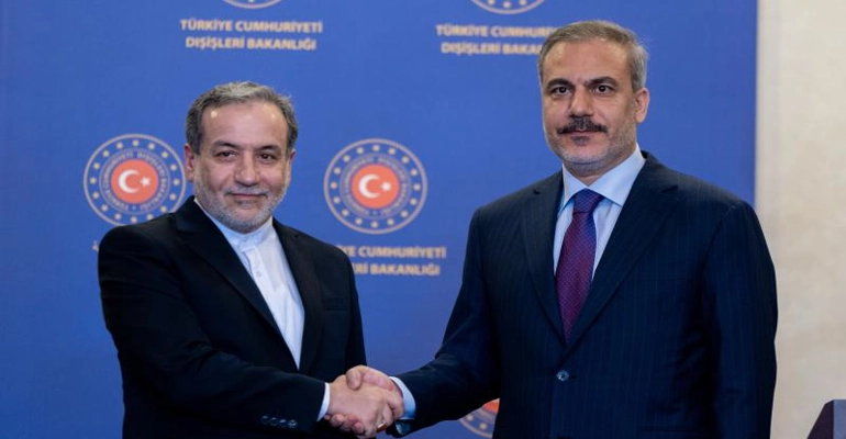 TC Dışişleri Bakanı Fidan, İranlı mevkidaşı Arakçi ile görüştü