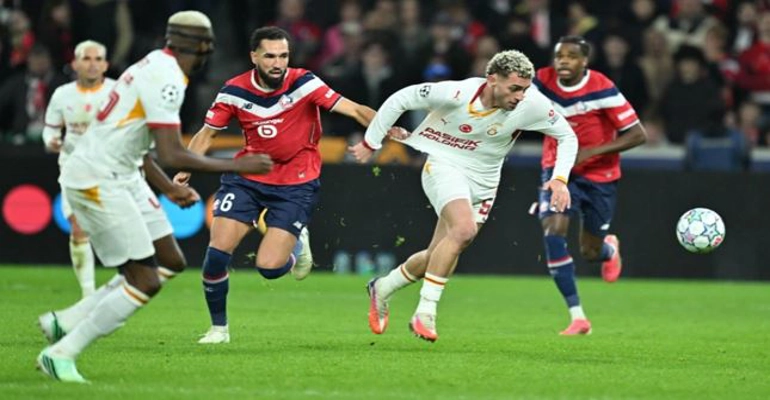 Galatasaray Fransa'dan 3 puanla dönüyor