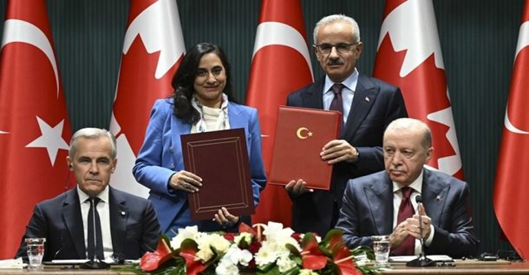 Türkiye ile Kanada arasında 3 anlaşma imzalandı